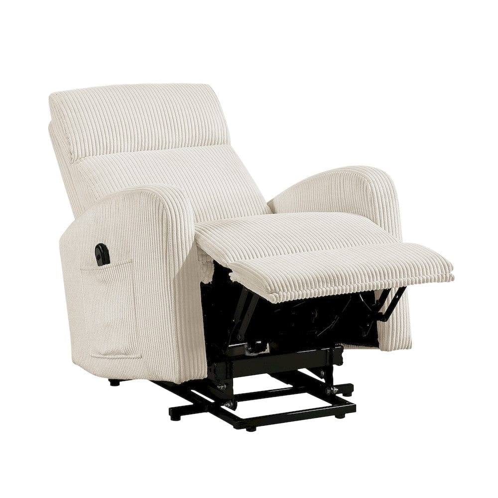 Homelegance  - Parsons Power Lift Chair in Beige - 9588BEG-1LT  view 5