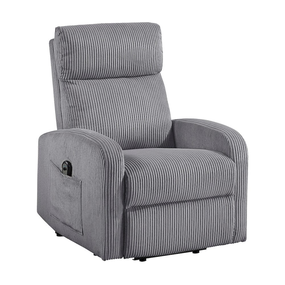 Homelegance  - Parsons Power Lift Chair in Dark gray - 9588DGY-1LT  view 3