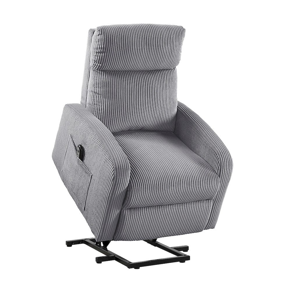 Homelegance  - Parsons Power Lift Chair in Dark gray - 9588DGY-1LT  view 4