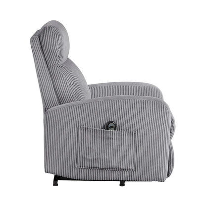 Homelegance  - Parsons Power Lift Chair in Dark gray - 9588DGY-1LT  view 5