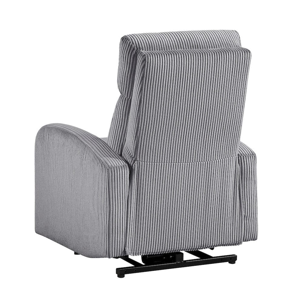 Homelegance  - Parsons Power Lift Chair in Dark gray - 9588DGY-1LT  view 6