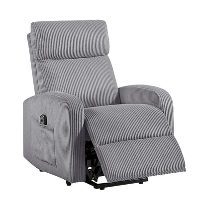 Homelegance  - Parsons Power Lift Chair in Dark gray - 9588DGY-1LT  view 8