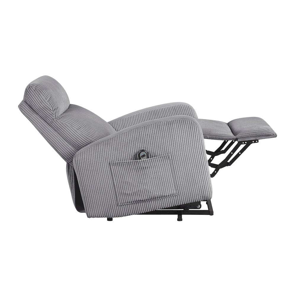 Homelegance  - Parsons Power Lift Chair in Dark gray - 9588DGY-1LT  view 10