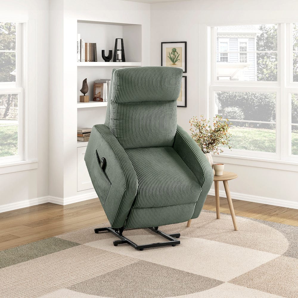 Homelegance  - Parsons Power Lift Chair in Green - 9588GRN-1LT  view 3