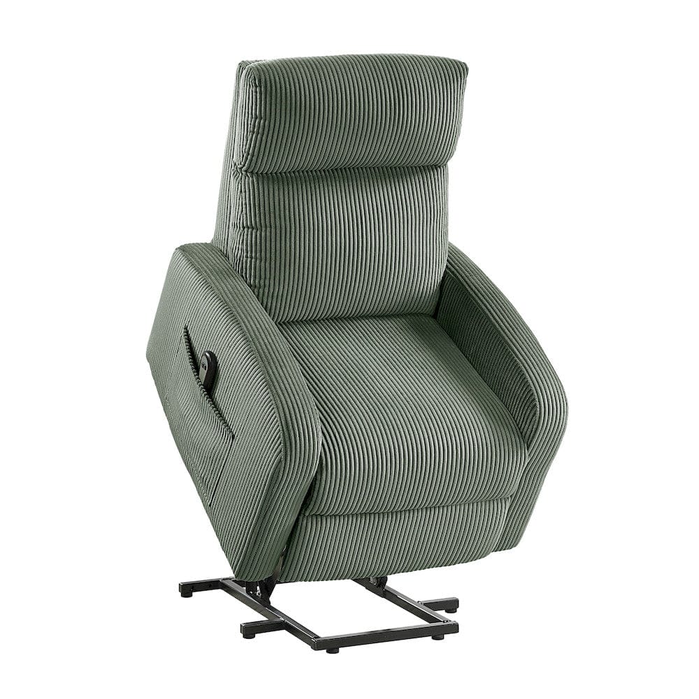 Homelegance  - Parsons Power Lift Chair in Green - 9588GRN-1LT  view 4