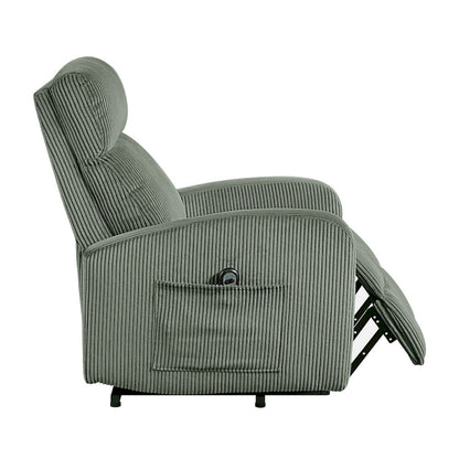 Homelegance  - Parsons Power Lift Chair in Green - 9588GRN-1LT  view 6