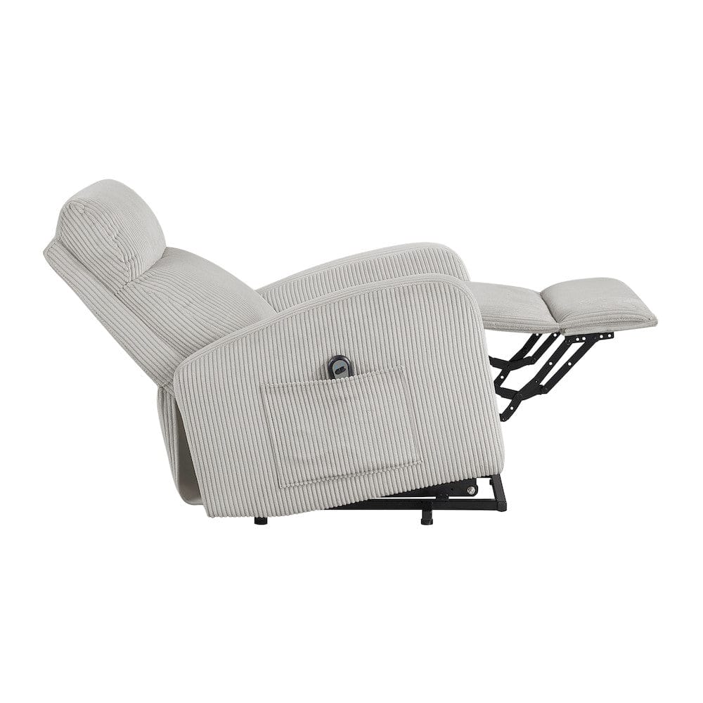 Homelegance  - Parsons Power Lift Chair in Light gray - 9588GRY-1LT  view 4
