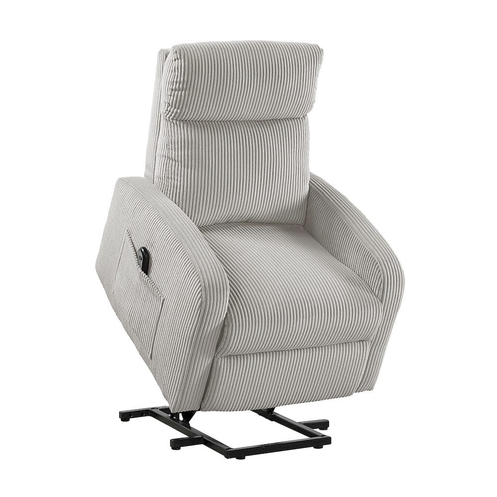 Homelegance  - Parsons Power Lift Chair in Light gray - 9588GRY-1LT  view 5