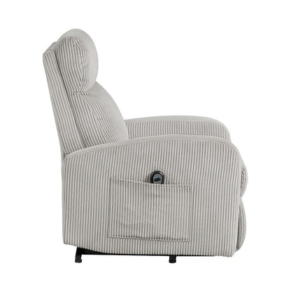 Homelegance  - Parsons Power Lift Chair in Light gray - 9588GRY-1LT  view 7