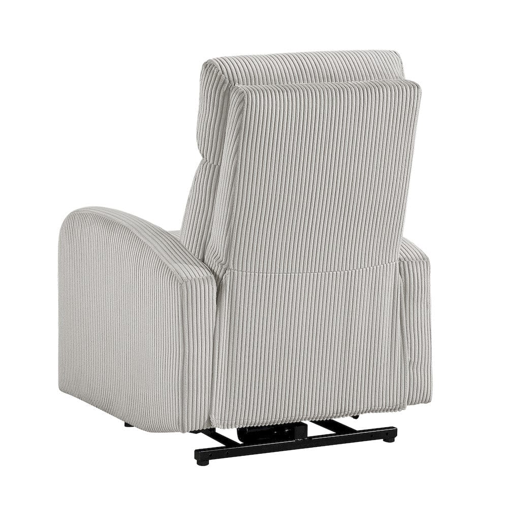 Homelegance  - Parsons Power Lift Chair in Light gray - 9588GRY-1LT  view 8