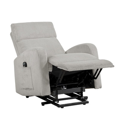 Homelegance  - Parsons Power Lift Chair in Light gray - 9588GRY-1LT  view 9