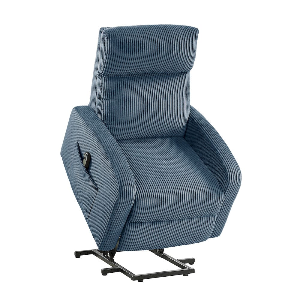 Homelegance  - Parsons Power Lift Chair in Midnight blue - 9588MDN-1LT  view 4