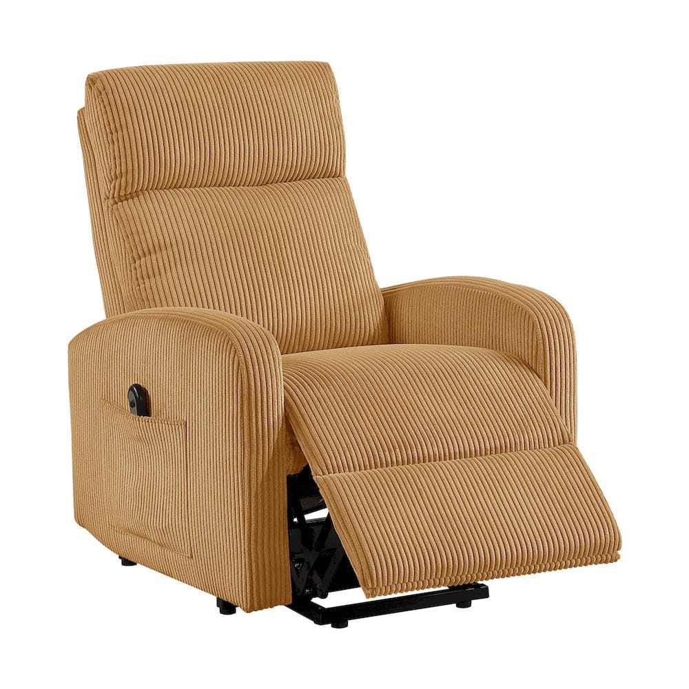 Homelegance  - Parsons Power Lift Chair in Yellow - 9588YLW-1LT  view 1