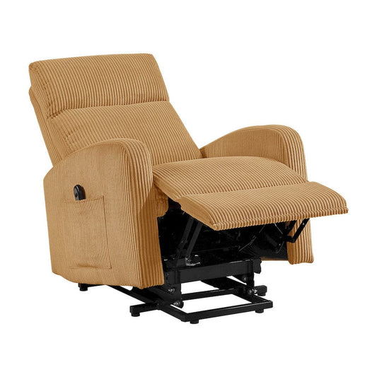 Homelegance  - Parsons Power Lift Chair in Yellow - 9588YLW-1LT  view 2
