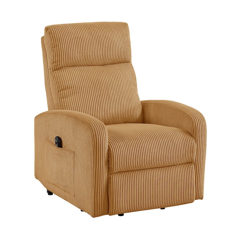 Homelegance  - Parsons Power Lift Chair in Yellow - 9588YLW-1LT  view 6
