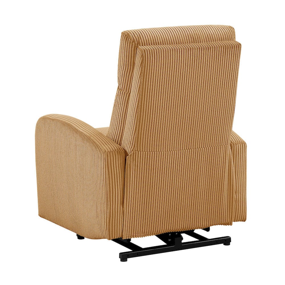 Homelegance  - Parsons Power Lift Chair in Yellow - 9588YLW-1LT  view 8