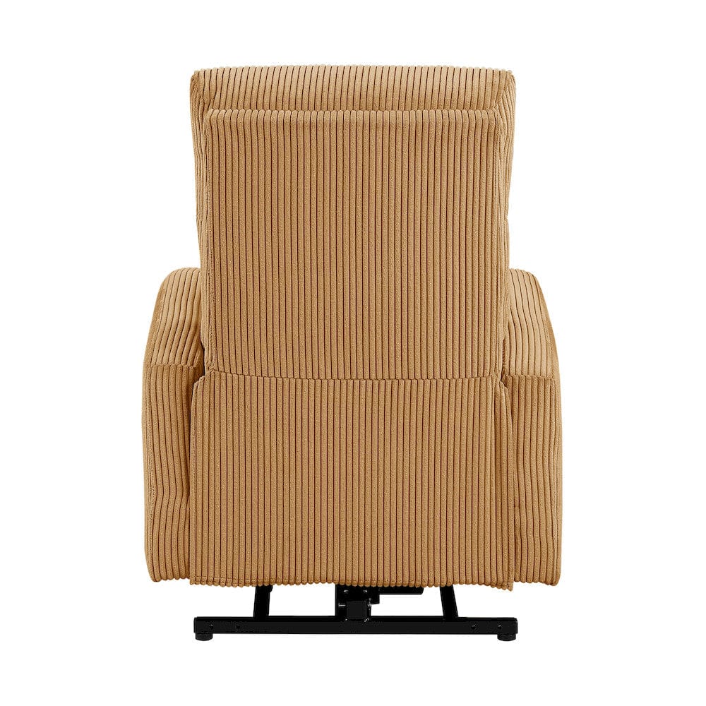 Homelegance  - Parsons Power Lift Chair in Yellow - 9588YLW-1LT  view 9