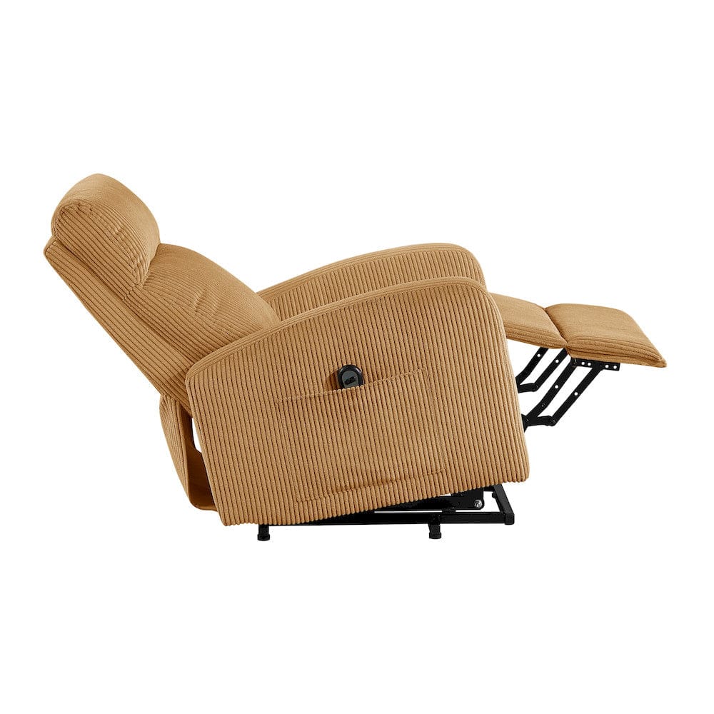 Homelegance  - Parsons Power Lift Chair in Yellow - 9588YLW-1LT  view 10