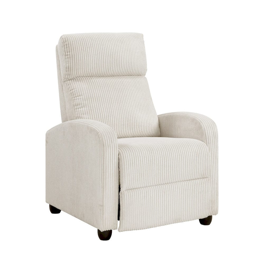 Homelegance  - Parsons Push Back Reclining Chair in Beige - 9588BEG-1PB  view 1