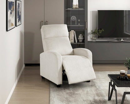 Homelegance  - Parsons Push Back Reclining Chair in Beige - 9588BEG-1PB  view 2
