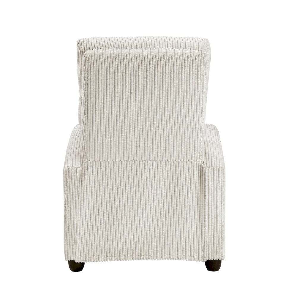 Homelegance  - Parsons Push Back Reclining Chair in Beige - 9588BEG-1PB  view 9