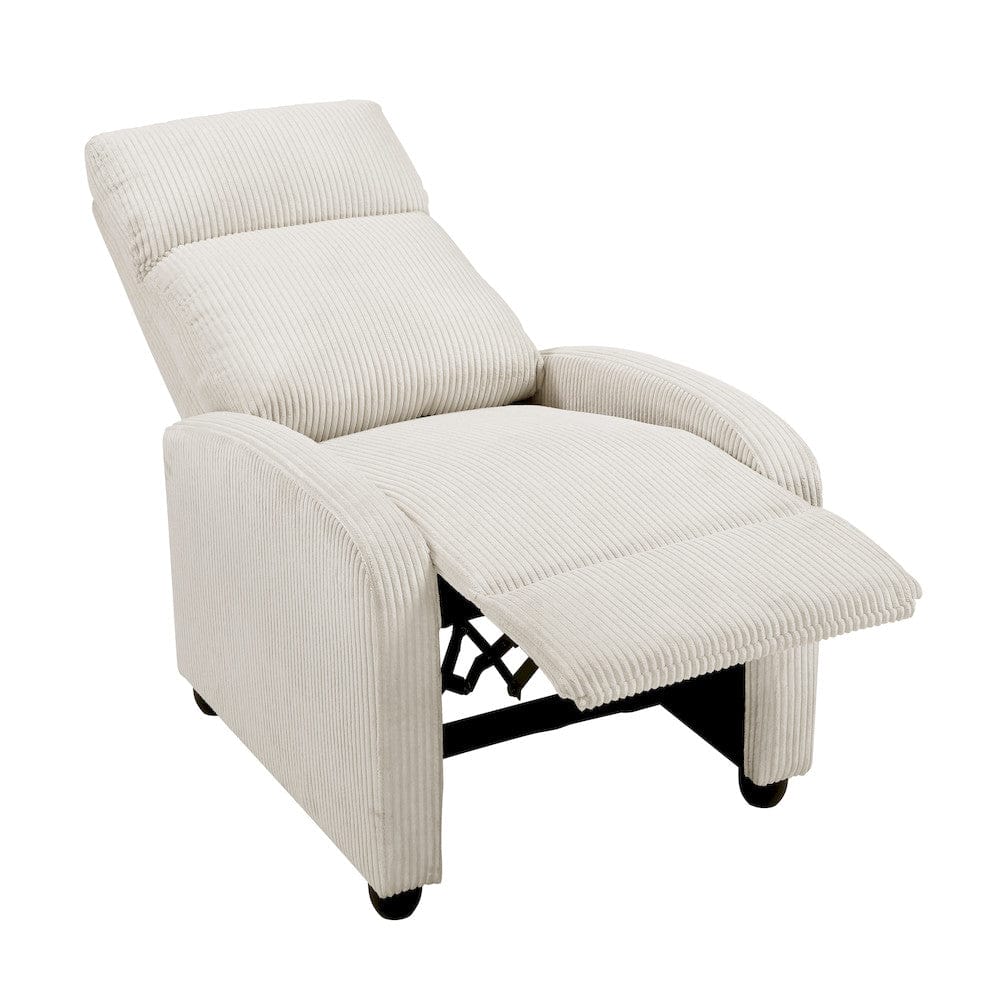 Homelegance  - Parsons Push Back Reclining Chair in Beige - 9588BEG-1PB  view 11