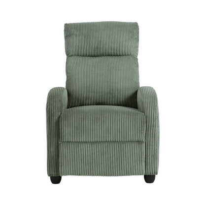 Homelegance  - Parsons Push Back Reclining Chair in Green - 9588GRN-1PB  view 3