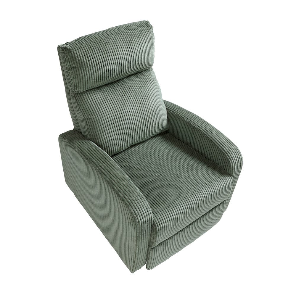 Homelegance  - Parsons Push Back Reclining Chair in Green - 9588GRN-1PB  view 5