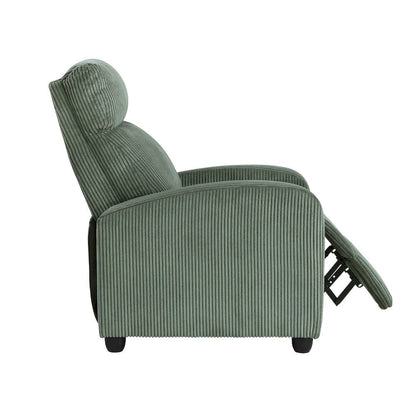 Homelegance  - Parsons Push Back Reclining Chair in Green - 9588GRN-1PB  view 11