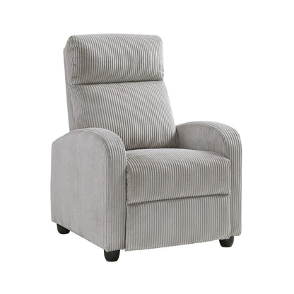 Homelegance  - Parsons Push Back Reclining Chair in Light gray - 9588GRY-1PB  view 2