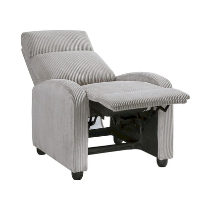 Homelegance  - Parsons Push Back Reclining Chair in Light gray - 9588GRY-1PB  view 9