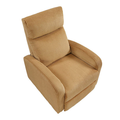 Homelegance  - Parsons Push Back Reclining Chair in Yellow - 9588YLW-1PB  view 9