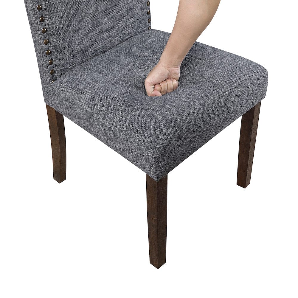 Homelegance  - Paulson Side Chair in Gray - 5977GYS  view 6