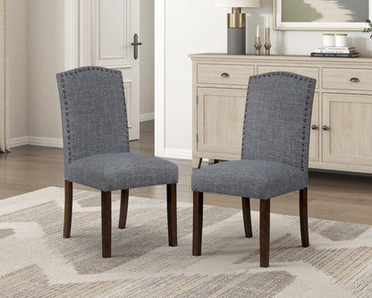 Homelegance  - Paulson Side Chair in Gray - 5977GYS  view 7