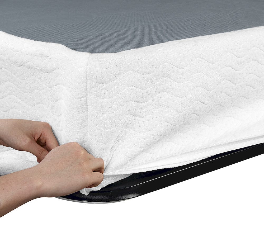 Homelegance  - Perrin Eastern King Mattress Foundation in White - MF-850EK  view 5