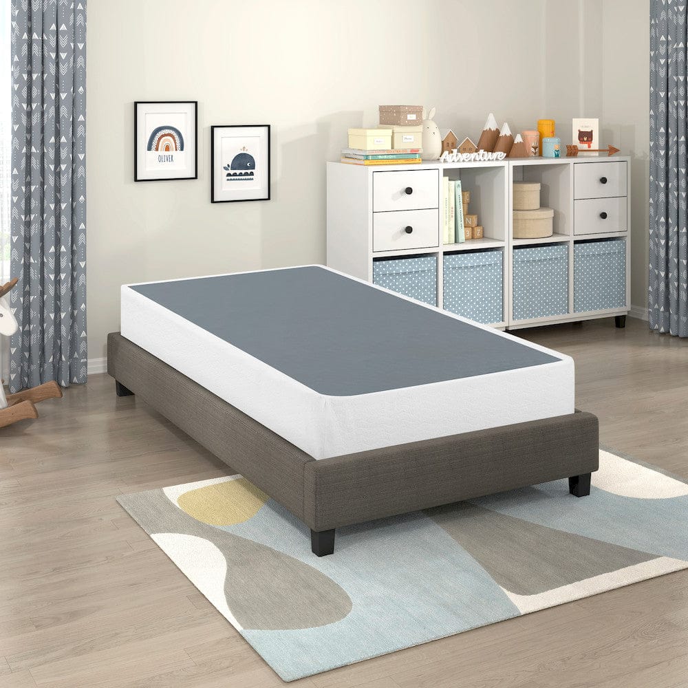 Homelegance  - Perrin Twin Mattress Foundation in White - MF-850T  view 8