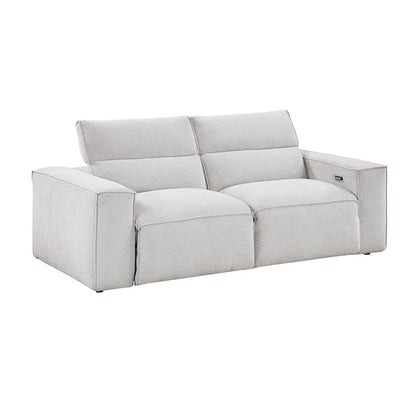 Homelegance  - Phoebe Power Double Reclining Love Seat W/ Power Headrests in Light gray - 8414GRY-2PWHx  view 9