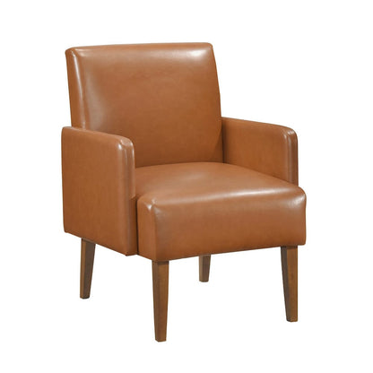 Homelegance  - Piers Accent Chair in Matt brown - 1246BRW-1  view 1