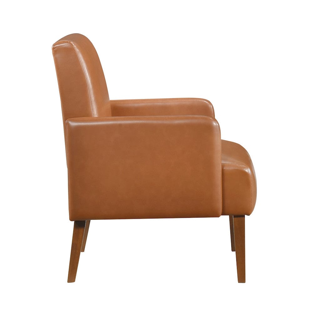 Homelegance  - Piers Accent Chair in Matt brown - 1246BRW-1  view 5