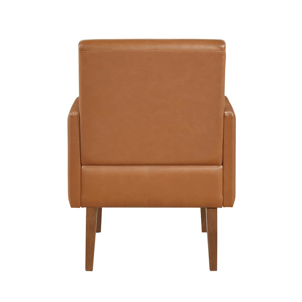 Homelegance  - Piers Accent Chair in Matt brown - 1246BRW-1  view 6