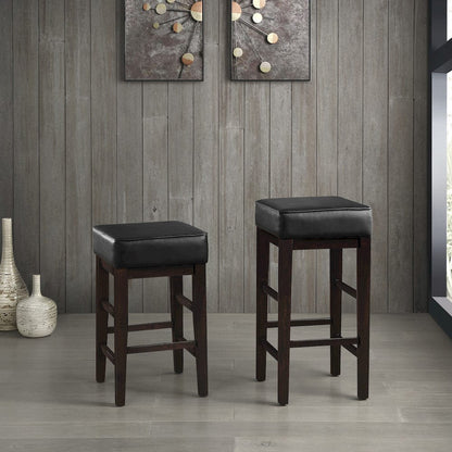 Homelegance  - Pittsville Counter Height Stool in Black - 5684BK-24  view 2