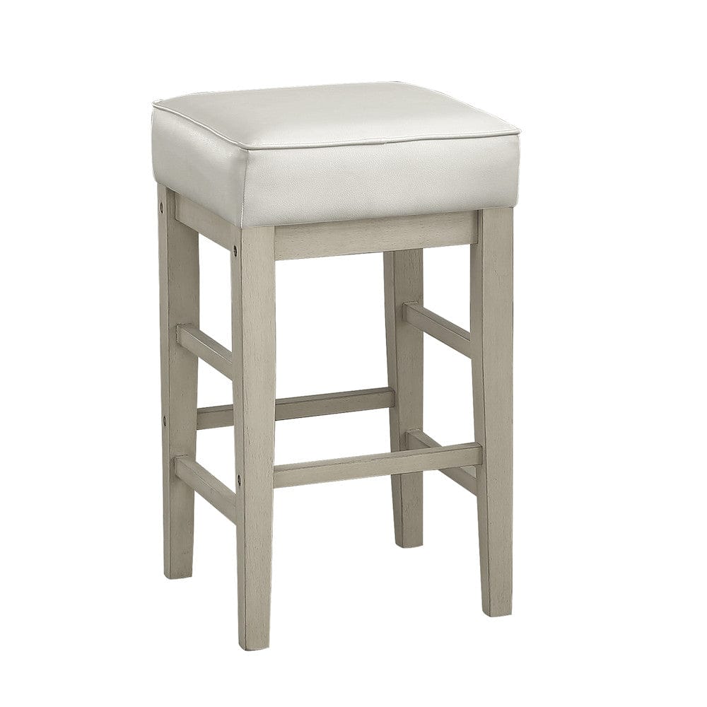 Homelegance  - Pittsville Counter Height Stool in White - 5684WH-24  view 1