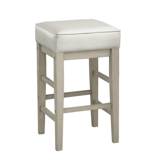 Homelegance  - Pittsville Counter Height Stool in White - 5684WH-24  view 1