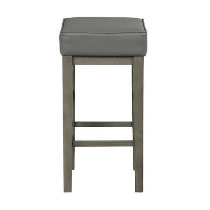 Homelegance  - Pittsville Pub Height Stool in Gray - 5684GY-29  view 3
