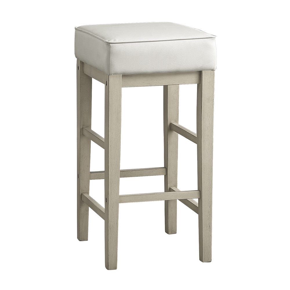 Homelegance  - Pittsville Pub Height Stool in White - 5684WH-29  view 1