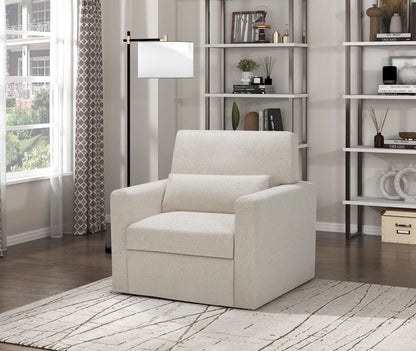 Homelegance  - Pompano Swivel Chair in Beige - 9630BE-1SW  view 2