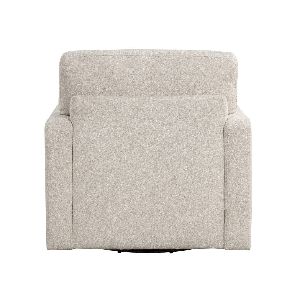 Homelegance  - Pompano Swivel Chair in Beige - 9630BE-1SW  view 7
