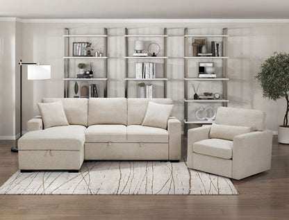Homelegance  - Pompano Swivel Chair in Beige - 9630BE-1SW  view 8
