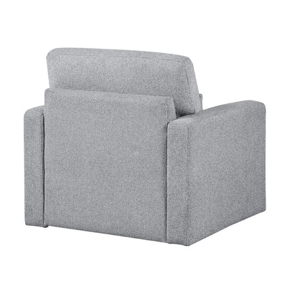 Homelegance  - Pompano Swivel Chair in Gray - 9630GY-1SW  view 6