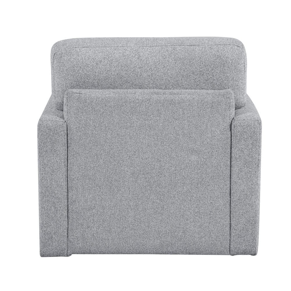 Homelegance  - Pompano Swivel Chair in Gray - 9630GY-1SW  view 7